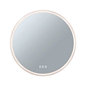 Spejl med belysning MIRRA LED � 60CM rund, CCT Switch, med touch-d�mper, med varmefunktion IP44, hvid mat d�mpbar