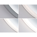 Paulmann Spejl med belysning MIRRA LED � 60CM rund, CCT Switch, med touch-d�mper, med varmefunktion IP44, hvid mat d�mpbar