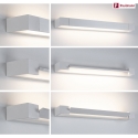Paulmann wall luminaire LUCILLE WL IP44, white dimmable