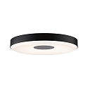 Loftlampe PURIC PANE II up / down, rund IP20, gr�, sort d�mpbar