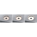 Paulmann Loftlampe PURIC PANE II up / down, rund IP20, gr�, sort d�mpbar