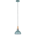 Paulmann Pendel Neordic Juna 1-flamme, bl�d gr�n/kobber/tr�, 16cm