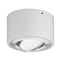 Paulmann LED Loftlampe Argun hvid matt/aluminium b�rstet, 1-flamme 1x 4,8W