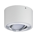 Paulmann LED Loftlampe Argun hvid matt/aluminium b�rstet, 1-flamme 1x 4,8W