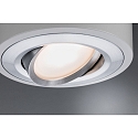 Paulmann LED Loftlampe Argun hvid matt/aluminium b�rstet, 1-flamme 1x 4,8W