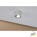 Paulmann Paulmann LED Ceiling luminaire Argun white matt/brushed aluminum, 1 flame 1x 4,8W