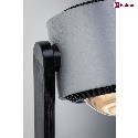 Paulmann floor lamp ALDAN LED with sensor, brushed aluminium, black dimmable