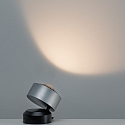 Paulmann Bordlampe ALDAN LED med sensor, aluminium b�rstet, sort d�mpbar