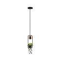 pendant luminaire NEORDIC URBAN JUNGLE FANJA GU10 IP20, copper, black dimmable