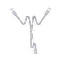 Paulmann Stik MAXLED, hvid