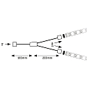 Paulmann Stik MAXLED, hvid