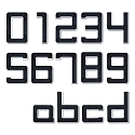 Paulmann solar house number light with accumulator, indirect IP44, black, white matt 