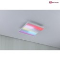 Paulmann LED panel VELORA RAINBOW DANYMIC RGBW small, square, RGBW, dimmable 13,2W 1140lm RGB + 3000K CRI >80