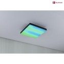 Paulmann LED panel VELORA RAINBOW lille, firkantet, RGBW, dmpbar 13,2W 1140lm RGB + 3000K CRI >80