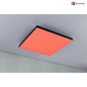 Paulmann LED panel VELORA RAINBOW square, RGBW, medium, dimmable 19W 1690lm RGB + 3000K CRI >80