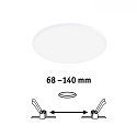 Indbygningslampe VARIFIT VENULA EDGE IP44