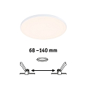 Paulmann Indbygningslampe VARIFIT VENULA EDGE IP44, hvid  12W 1100 | 1600lm 3000K CRI >80