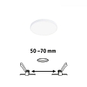 Paulmann Indbygningslampe VARIFIT VENULA EDGE IP44, hvid d�mpbar 6W 500 | 750lm 4000K CRI >80