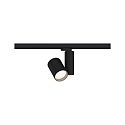 Skinne spot PRORAIL3 ZEUZ LED justerbar IP20, sort d�mpbar