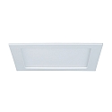 LED Indbygningslampe QUALITY PREMIUM PANEL LED, firkantet, IP44, 1x18W, 4000K, 230V, 220x220mm, hvid