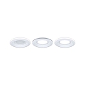 recessed luminaire SORMUS round, set of 1 IP65, white matt  6,5W 560lm 3000K 100� 100� CRI >80