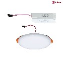 Paulmann LED panel VELUNA VARIFIT LED round, adjustable, 10W 700lm 3000K CRI >80
