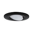 Paulmann recessed luminaire CALLA LED swivelling LED IP65, black matt 6W 500lm 4000K CRI 80-89