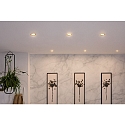 Paulmann Indbygningslampe CHOOSE stiv, s�t med 3 IP44, aluminium d�mpbar
