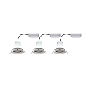 Paulmann Indbygningslampe NOVA PLUS COIN WW LED rund, svingbar, s�t med 3, ZigBee styrbar IP23