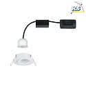 Indbygnings loftlampe NOVA MINI PLUS LED svingbar IP23, hvid mat dmpbar
