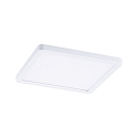 Paulmann LED Recessed Panel AERO VariFit DIM, square, IP44, 17.5cm, 15W 3000K, 3-step dimmable, white