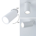 Paulmann Indbygningslampe TURNAL COIN, hvid mat d�mpbar 6W 470lm 2700K 100� 100� CRI >80