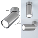 Paulmann Loftlampe TURNAL COIN, jern b�rstet d�mpbar