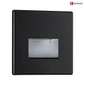 Paulmann recessed luminaire EDGE, black matt 1,2W 50 | 100lm 2700K 100 100