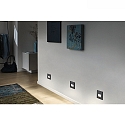 Paulmann recessed luminaire EDGE, black matt 1,2W 50 | 100lm 2700K 100� 100�