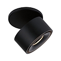 Paulmann spot SPIRCLE LED rotatable, tiltable IP20, black matt 