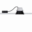 Indbygningslampe COLE COIN LED stiv IP44, guld mat, sort d�mpbar 6,5W 460lm 2700K 100� 100� CRI >80