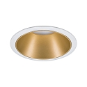 Paulmann Indbygningslampe COLE COIN LED stiv IP44, guld mat, hvid d�mpbar 6,5W 460lm 2700K 100� 100� CRI >80