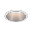 Indbygningslampe COLE COIN LED stiv IP44, s�lv, hvid d�mpbar 6,5W 460lm 2700K 100� 100� CRI >80