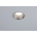 Paulmann Indbygningslampe COLE COIN LED stiv, s�t med 3 IP44, s�lv, hvid d�mpbar 6,5W 460lm 2700K 100� 100� CRI >80