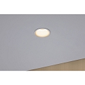 Paulmann Indbygningslampe CYMBAL COIN LED stiv, Dim-To-Warm, s�t med 3 IP44, hvid mat d�mpbar 19,5W 440lm 2000-2700K 45� 45� CRI >80