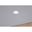 Paulmann Indbygningslampe CYMBAL COIN LED stiv, Dim-To-Warm, s�t med 3 IP44, hvid mat d�mpbar 19,5W 440lm 2000-2700K 45� 45� CRI >80