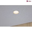 Paulmann recessed luminaire CYMBAL COIN LED rigid, Dim-To-Warm, set of 3 IP44, white matt dimmable 19