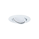Paulmann Indbygningslampe BASE svingbar, s�t med 3, omskiftelig GU10 IP20, hvid  15W 350lm 3000K 100� 100� CRI >80