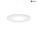 Paulmann recessed luminaire NOVA LED round, rigid, set of 3 GU10 IP44, white matt  460lm 2700K 38 38 CRI >80