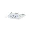 Paulmann recessed luminaire NOVA COIN LED square, swivelling, set of 3 IP23, white matt  19,5W 460lm 2700K 100� 100� CRI >80