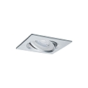 Paulmann recessed luminaire NOVA COIN LED square, swivelling, set of 3 IP23, aluminium  19,5W 460lm 2700K 100� 100� CRI >80