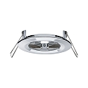Paulmann recessed luminaire NOVA COIN LED round, rigid, set of 3 IP44, chrome  460lm 2700K 100� 100� CRI >80
