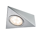 Paulmann LED M�bler Lampe PIR LED Skab armatur, s�t af 3, 3x2,8W, 12VA, 230V/12V, jern b�rstet