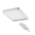 Paulmann LED M�bler Lampe VANE LED Skab armatur, firkantet, 2x6,7W, 15VA, 230V/12V, 105x140mm, hvid matt